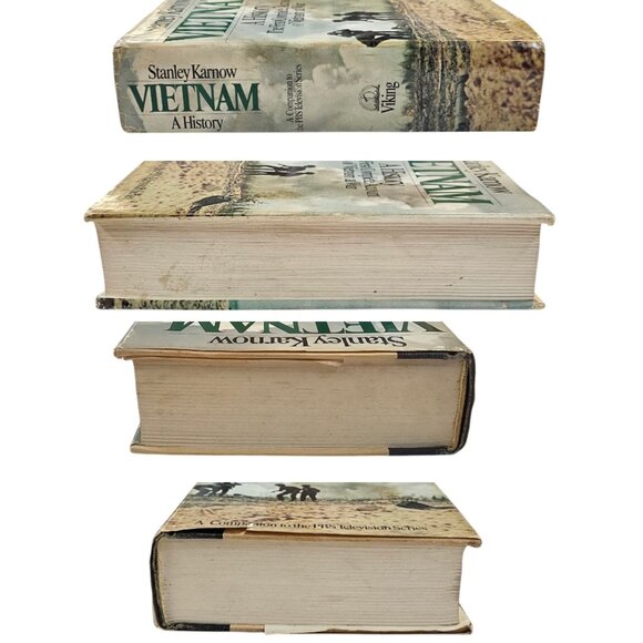 Vietnam A History by Stanley Karnow Viking Press 1983 Hardcover Dust Jacket - Picture 3 of 13